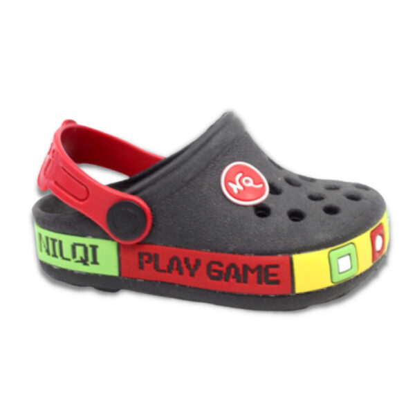 Croc Nilqi Menino Preto Play 070.10.4