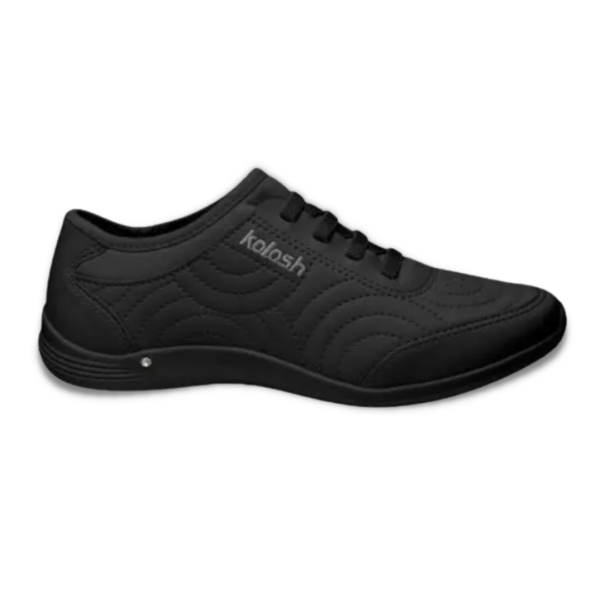Tênis Kolosh Casual Calce Fácil Preto C3183