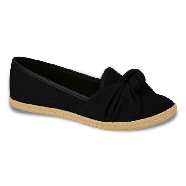 Sapatilha Lona Sliper Moleca Preto 5287.265