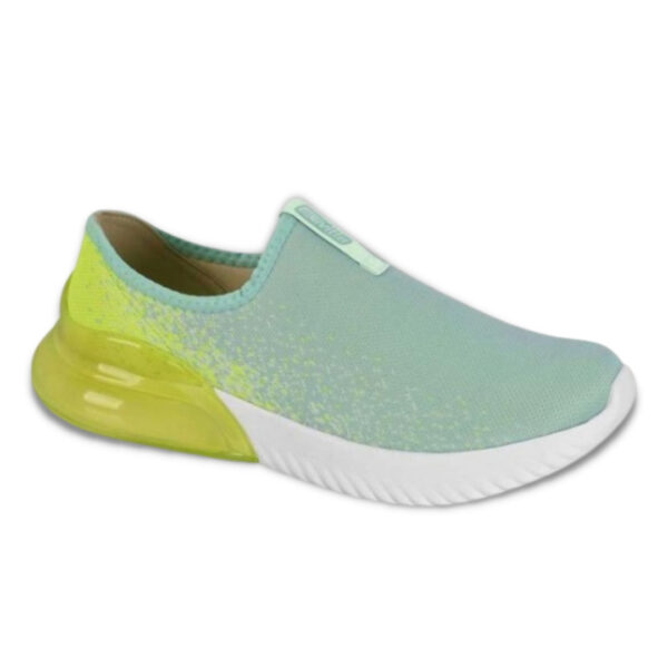 Tênis Actvitta Slip On Menta Amarelo 4809.105