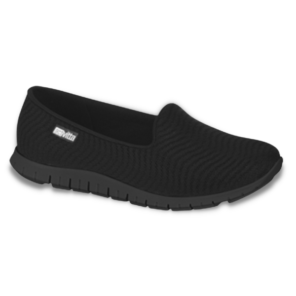 Tênis Actvitta Slip On Vigo Preto/Preto 4202.200