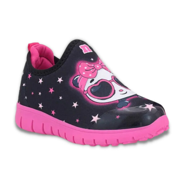 Tênis Novopé Infantil Panda Pink 10001170