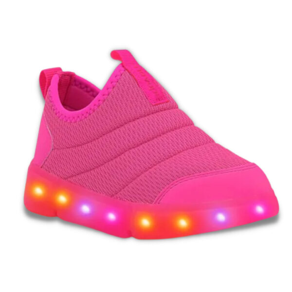 Tênis Novopé Menina  Pink Led 50002260