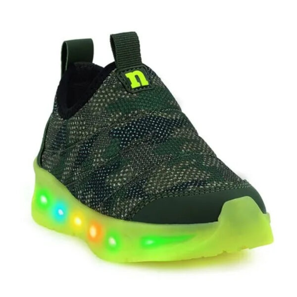 Tênis Novopé Camuflado Led 30001250