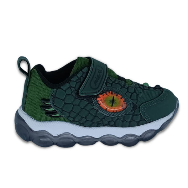 Tênis Infantil Masculino Mini Pé mp2128s Dinossauro