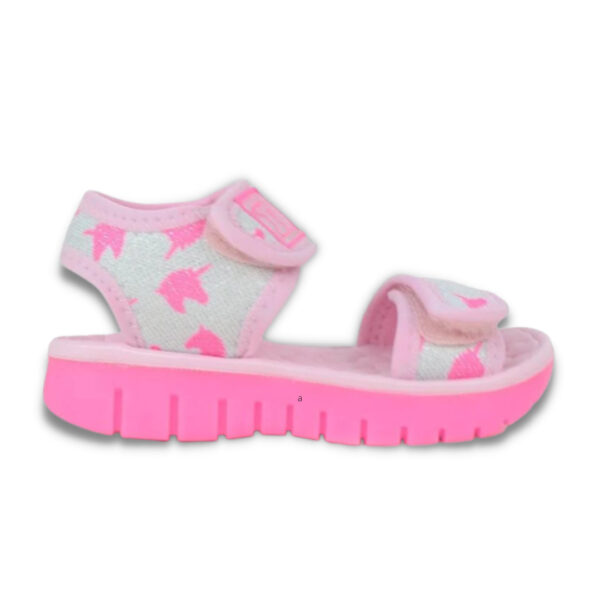 Sandália com Velcro Novope 85001502 Unicórnio