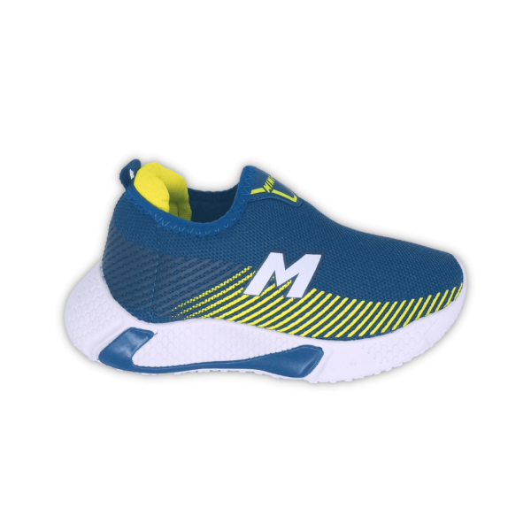 Tênis Juvenil Masculino Mini Pé Marinho/Limão mp2113