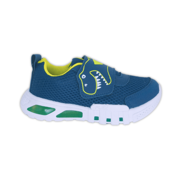 Tênis Infantil Masculino Mini Pé com LED Dinossauro mp2109