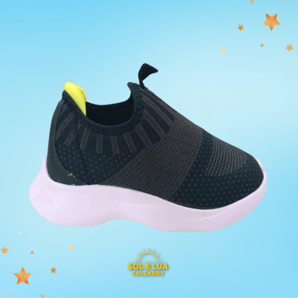 Tênis Novopé Infantil Preto 361n907 Knit