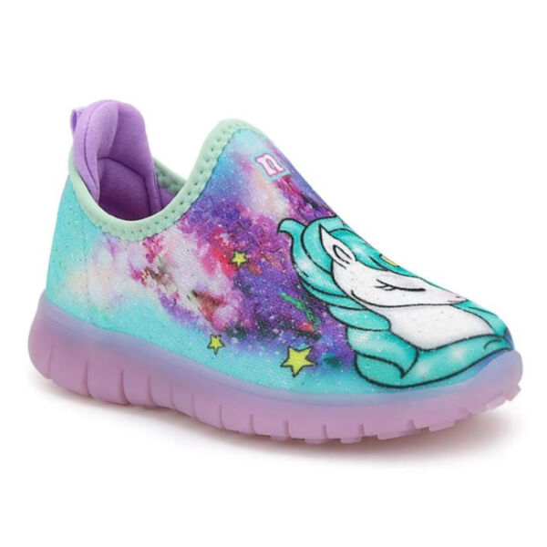 Tênis Novopé Infantil unicórnio Lilas 10001170