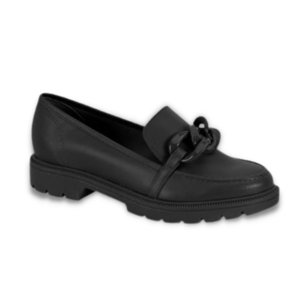 Mocassim Preto Corrente Preta Beira Rio 4283.105