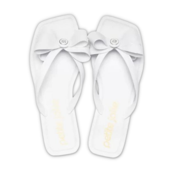 Chinelo Branco Scarlett Petite Jolie  PJ6537