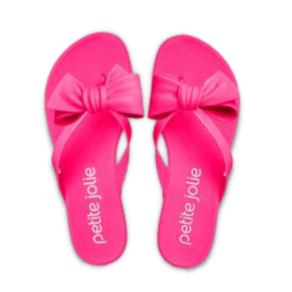 Chinelo Pink Fluor Lucky Tope Petite Jolie  PJ6226