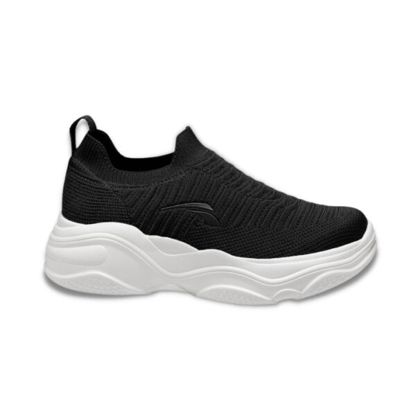 Tênis Slip On Malha Knit Preto Kolosh C2587 Preto