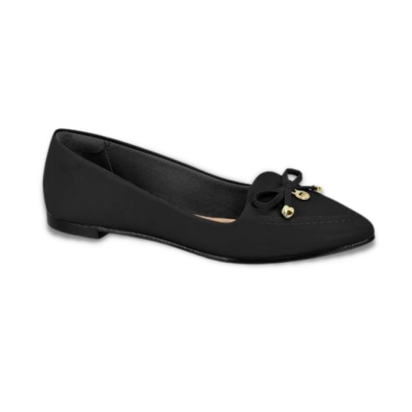 Sapatilha Moleca Preto Bico Fino 5635.863