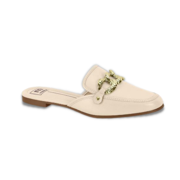 Mule Moleca Creme 5722.118