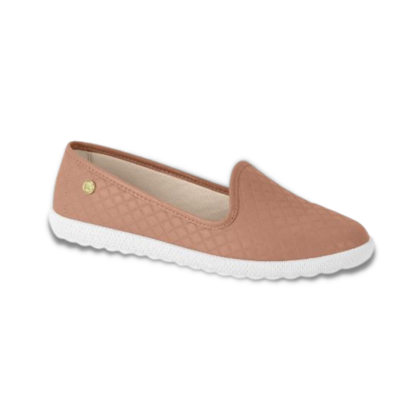 Sapatilha Moleca Sliper Casual Nude Matelasse 5748.100