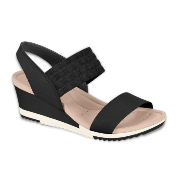 Sandália Anabela Modare Preto 7123.107