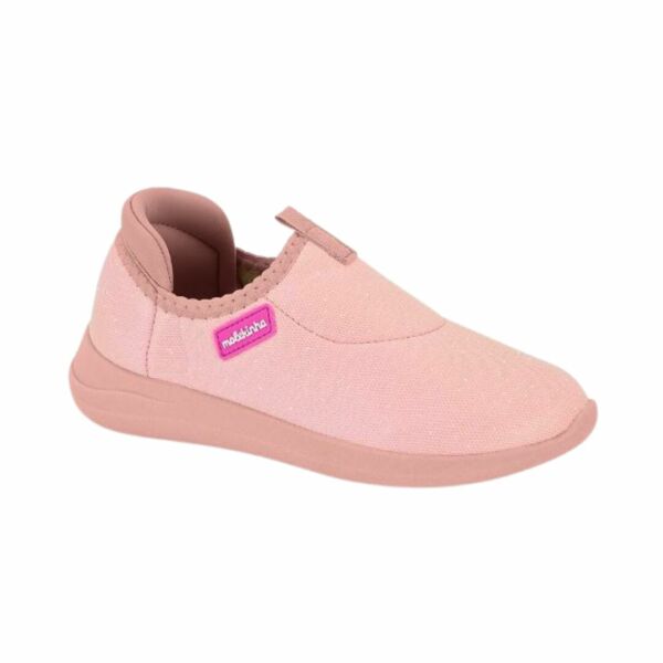 Tênis Molekinha Infantil Slip On Rosa 2503.321