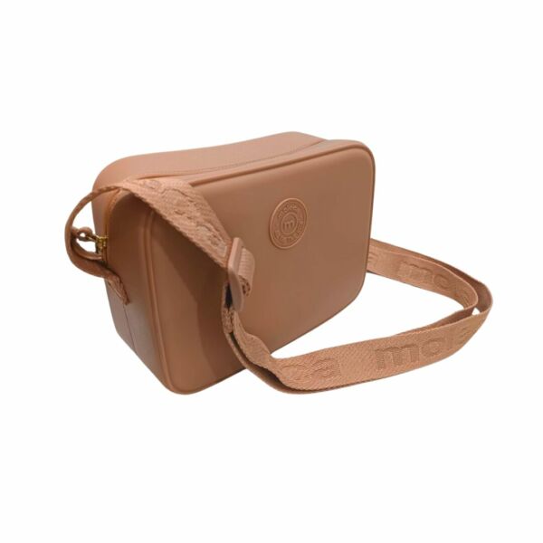 Bolsa Transversal Retangular Moleca 50007.1 Nude - Image 2