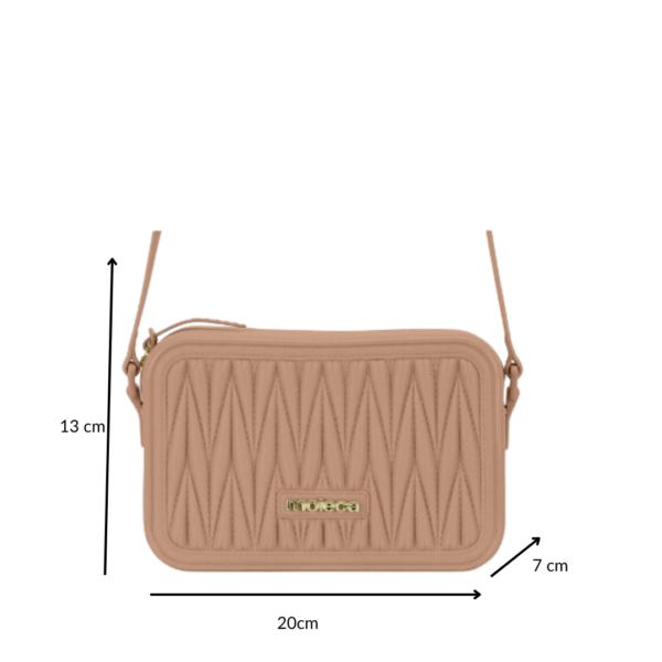 Bolsa Moleca Tiracolo Tresse 50042.1 Nude - Image 2