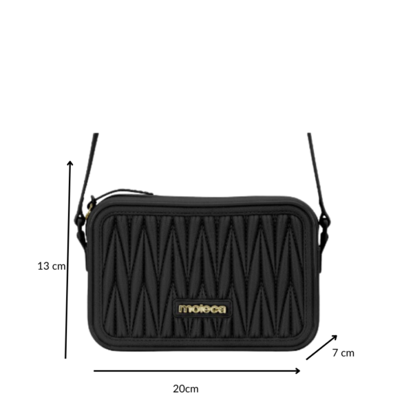 Bolsa Moleca Tiracolo Tresse 50042.1 Preto - Image 2