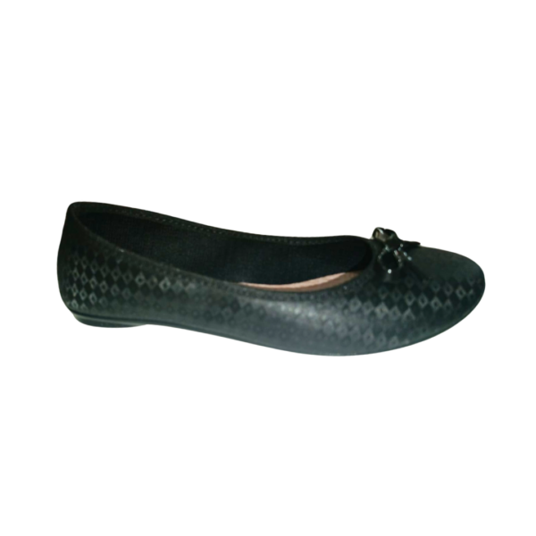 Sapatilha Feminina Moleca Preto Geométrico 5726.115