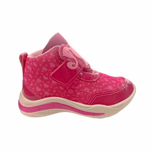 Tênis Infantil Abotinado Mini Pé Barbie mp2339s