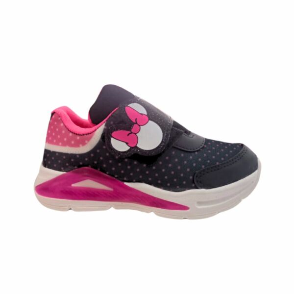Tênis Infantil Velcro Mini Pé Minnie Mp2408s
