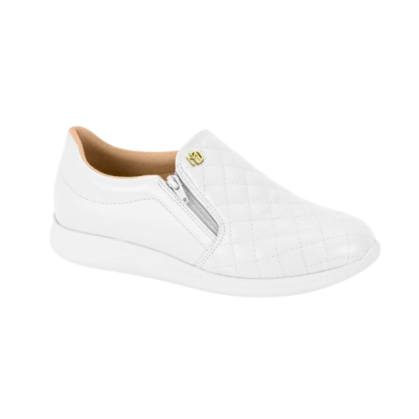 Tênis Branco Modare Ultra Conforto Zipper 7358.224