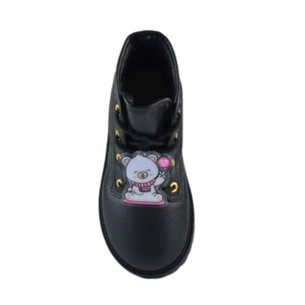 Bota Molekinha Coturno Baby Preta 2126.522 - Image 3