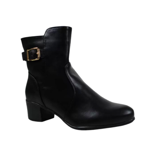Bota Mooncity Salto Baixo 72075 Preto - Image 4