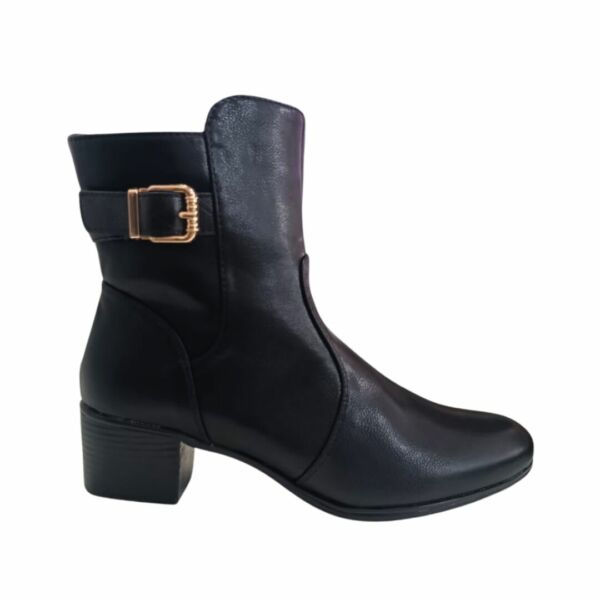 Bota Mooncity Salto Baixo 72075 Preto