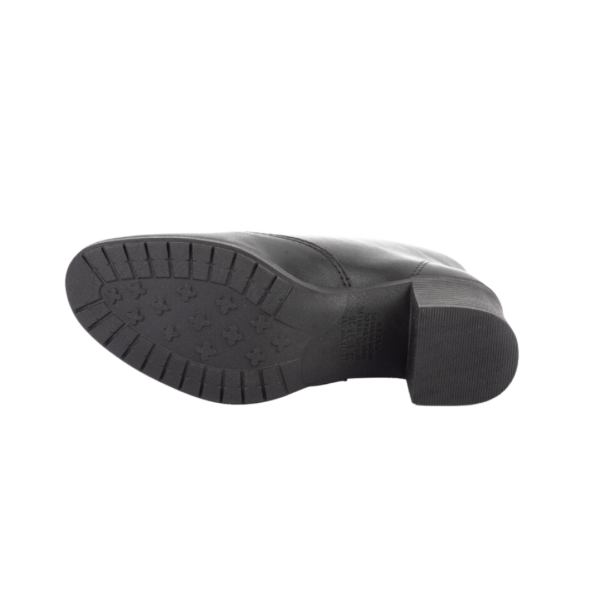Bota Cano Curto Zipper Campesi Preta L9321 - Image 3