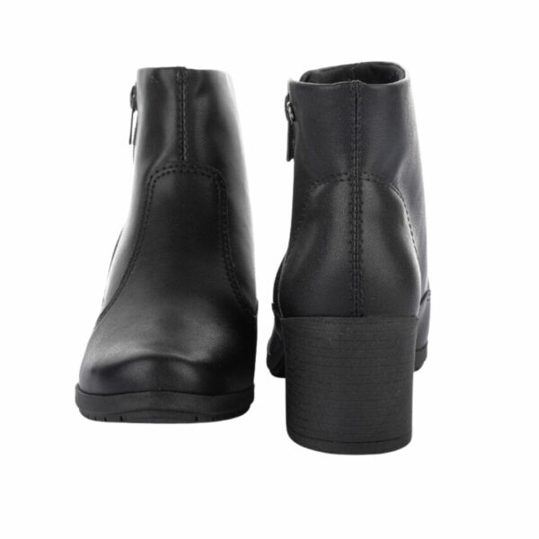 Bota Cano Curto Zipper Campesi Preta L9321 - Image 2