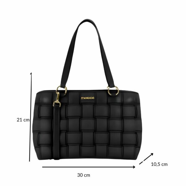 Bolsa Moleca Tiracolo e De Mão  50047.1 Preta - Image 2