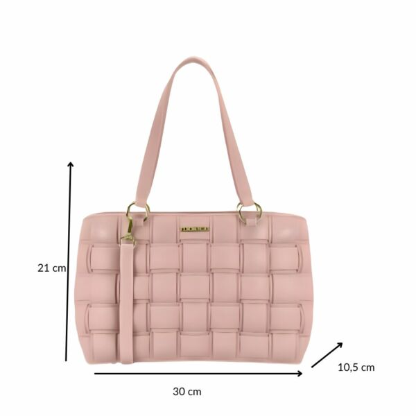 Bolsa Moleca Tiracolo e De Mão  50047.1 Rosa - Image 2