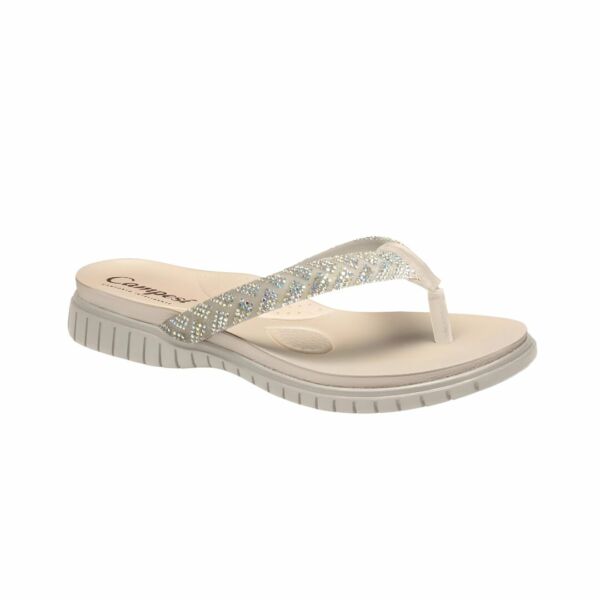 Chinelo Conforto Campesi Strass L9725