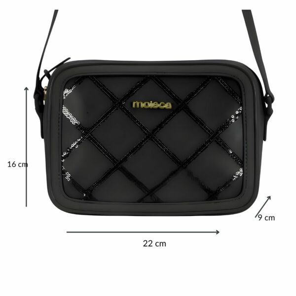 Bolsa Moleca Tiracolo 50048.1 Preto - Image 2