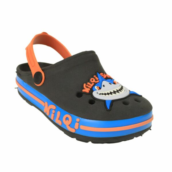 Croc Nilqi Revirão Shark Preto