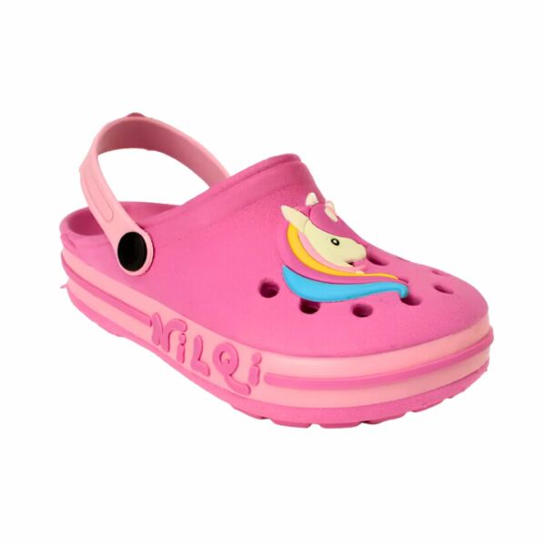 Croc Nilqi Revirão Unicornio PInk