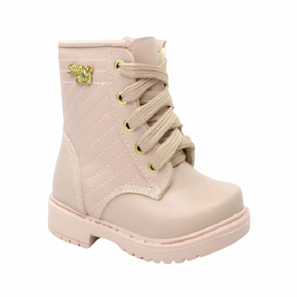 Coturno Menina Stilo Rose 2529 Rose