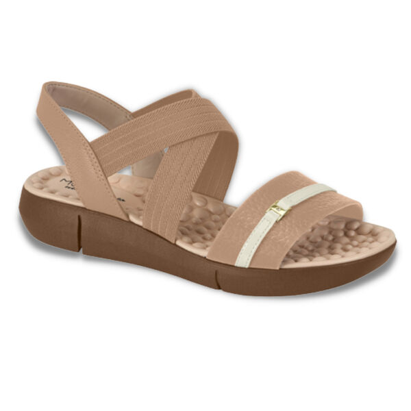 Sandália Modare Ultra Conforto Nude Branco 7142.102
