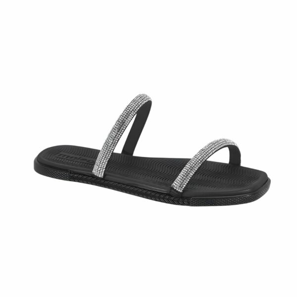 Rasteira Moleca Brilho Preto 5494.112
