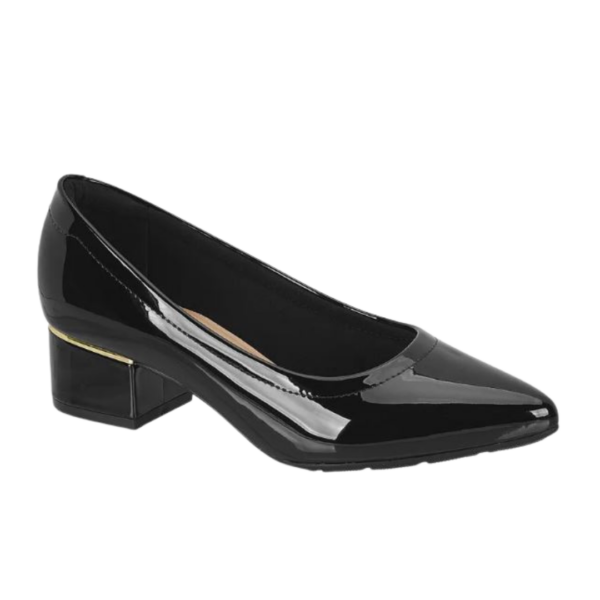 Sapato Modare Salto Bloco Preto 7340.323