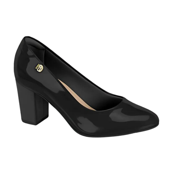Sapato Modare Ultra Conforto Verniz Preto 7377.105