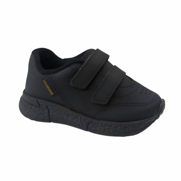Tênis Molekinho Baby Preto Velcro 2609.225