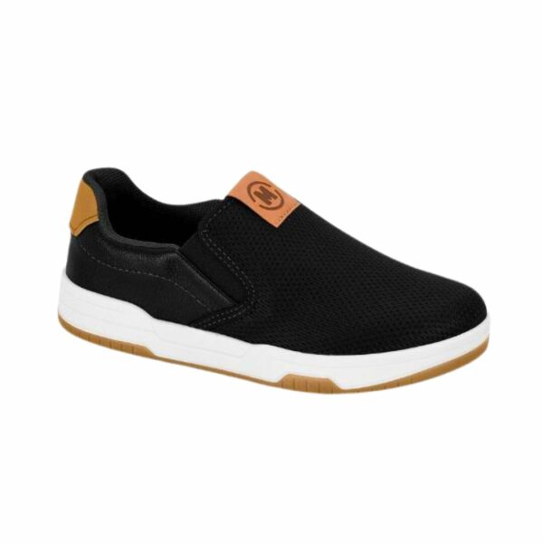 Tênis Molekinho Slipon Casula Preto 2852.100