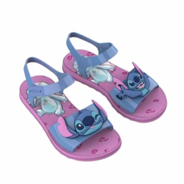 Sandália Stitch Rosa Azul 23196