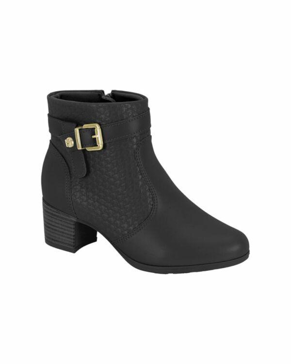 Bota Modare Salto Baixo Preta 7072.111